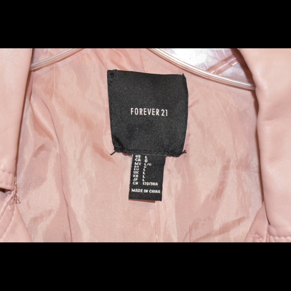 Forever 21 “Leather” Jacket - Picture 9 of 10